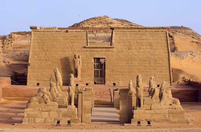 Die geretteten nubischen Tempel am Nassersee